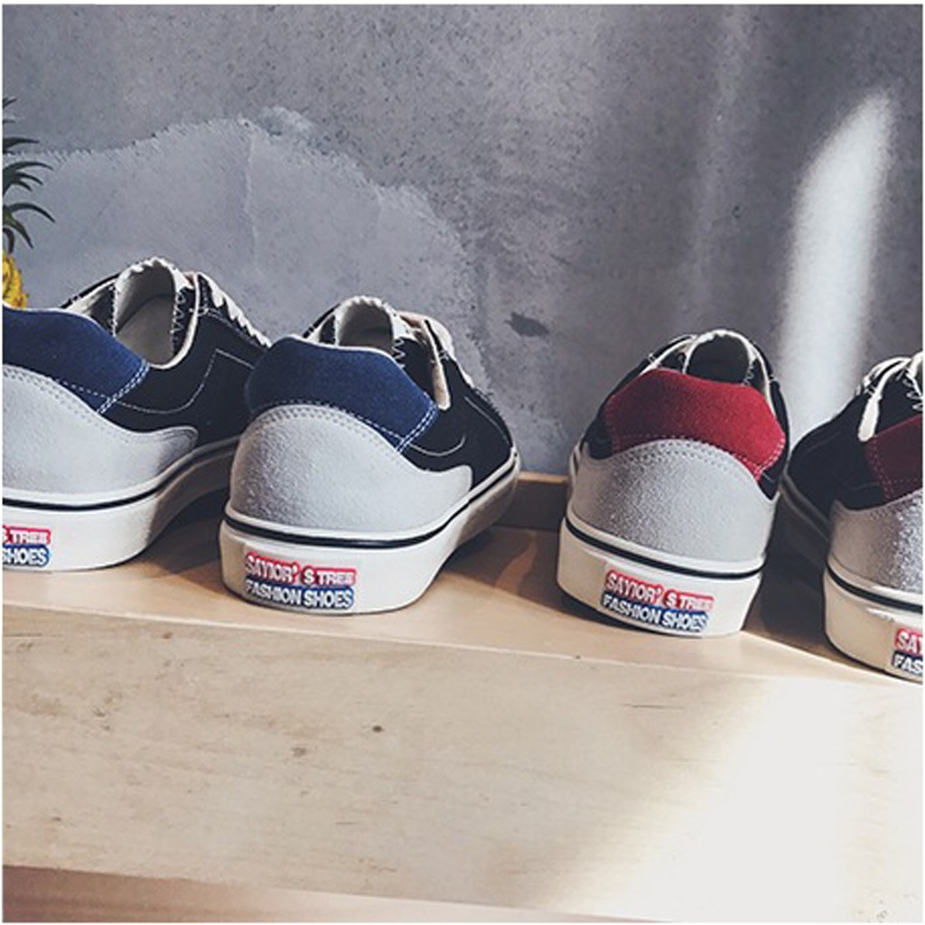 [HOT TREND] Giày Thể Thao Nam Vans Đen, Thân Vải Đế Cao Su Êm, Bền Đẹp, Hót Treand 2021 - BTS Shoes | BigBuy360 - bigbuy360.vn