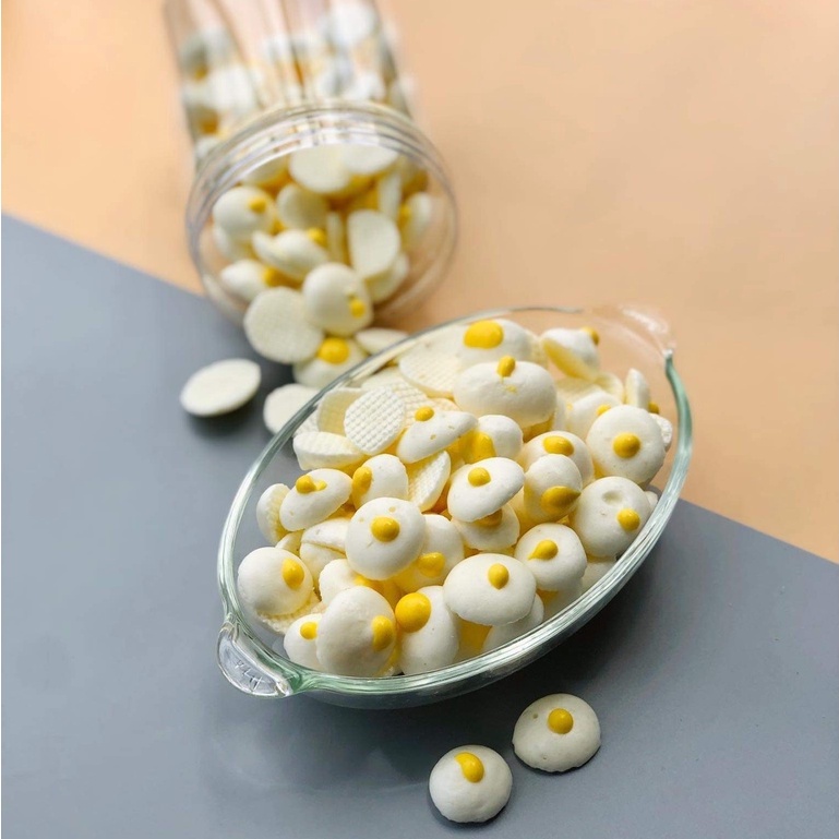 Bánh sữa chua trứng ốp la giòn tan, bánh ăn dặm cho bé từ 6 tháng tuổi