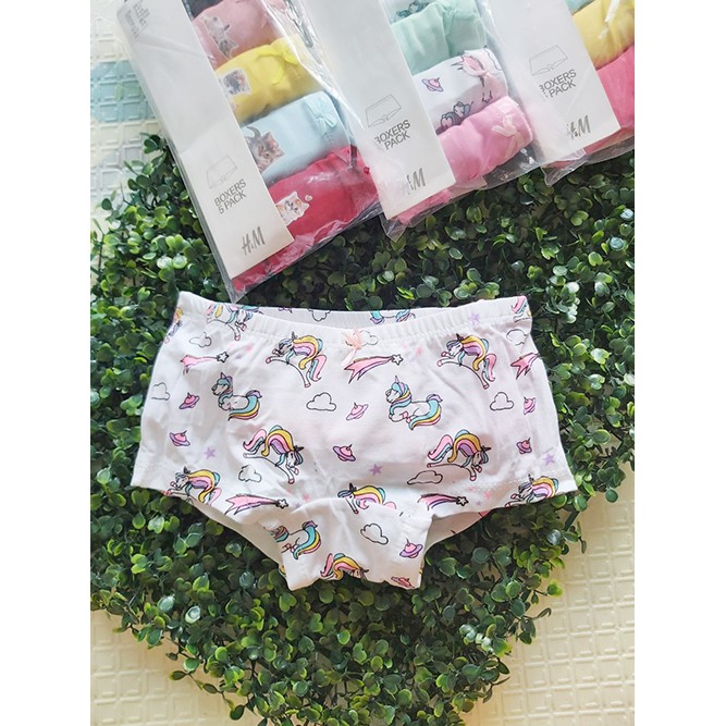 (2->10 tuổi) Chip đùi HM Cambodia xuất dư cho bé gái - chất cotton mềm mát, co giãn tốt
