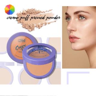 Phấn phủ dạng nén che khuyết điểm Menow làm trắng da điều dầu kèm bông phấn tiện dụng