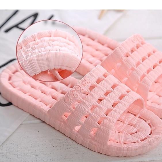 Dép lỗ, quai ngang, nhà tắm, mang trong nhà, văn phòng, chất liệu siêu nhẹ, EVA, size lớn 41, 42, nam nữ