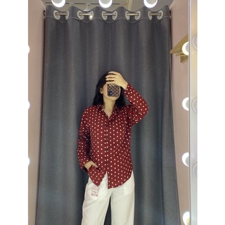 ÁO SƠ MI CHẤM BI