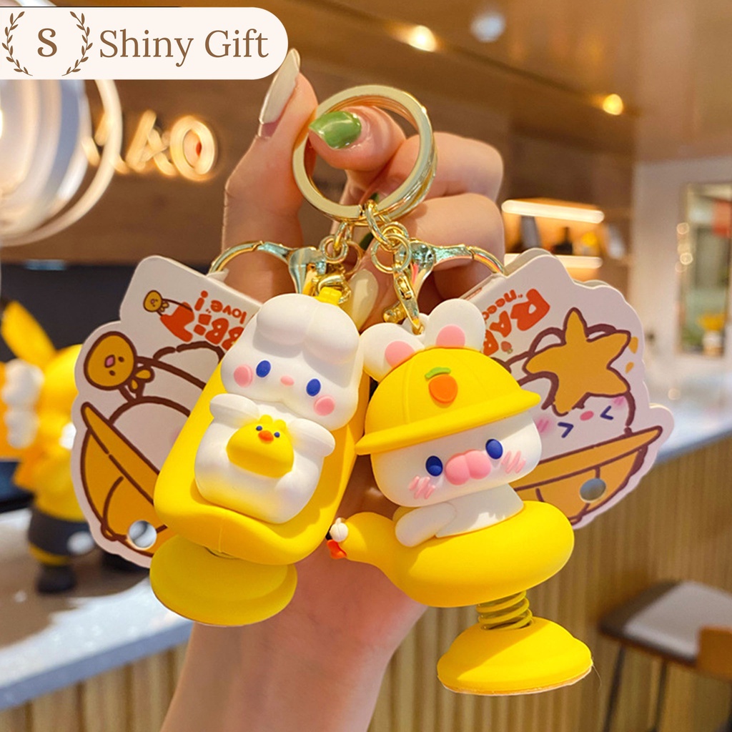 Móc khóa thỏ nhún LiLi