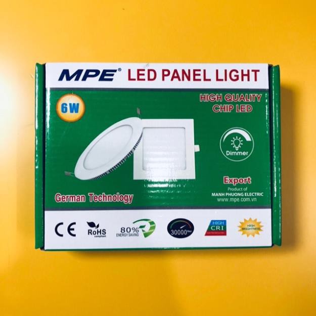 Đèn LED mỏng âm trần 6W MPE