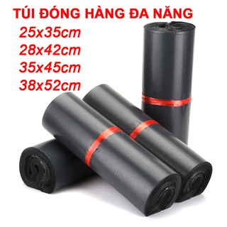 Combo 100 Túi Nilon Đóng Hàng Niêm Phong Chống Bóc
