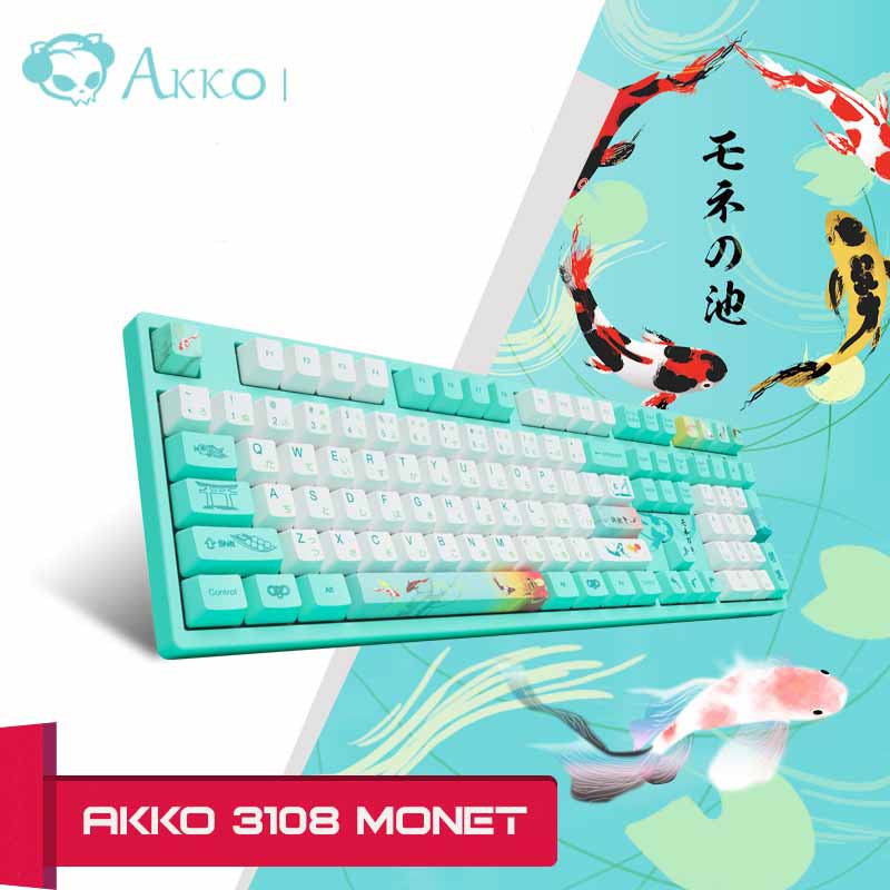 Bàn phím cơ AKKO 3108 v2 Monet’s Pond (Akko switch v2)