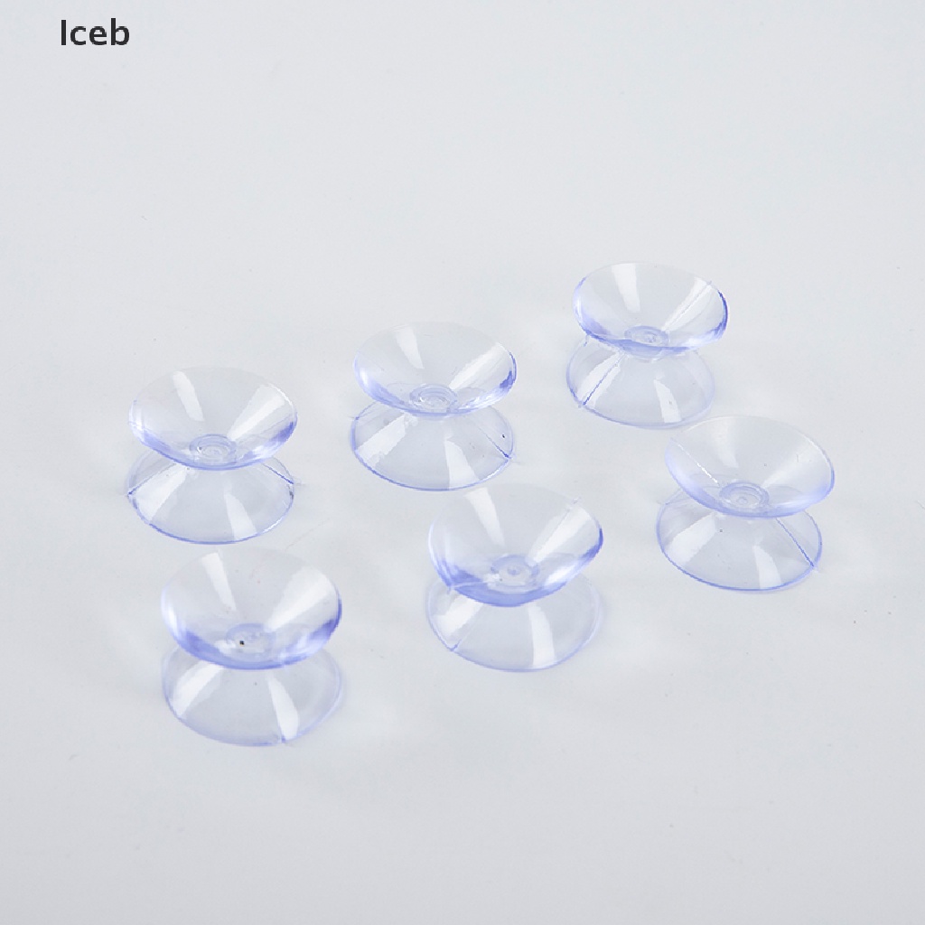 Ic Mới 10 Cốc Hút Hai Mặt Bằng Nhựa Cho Kính / Cốc Hút