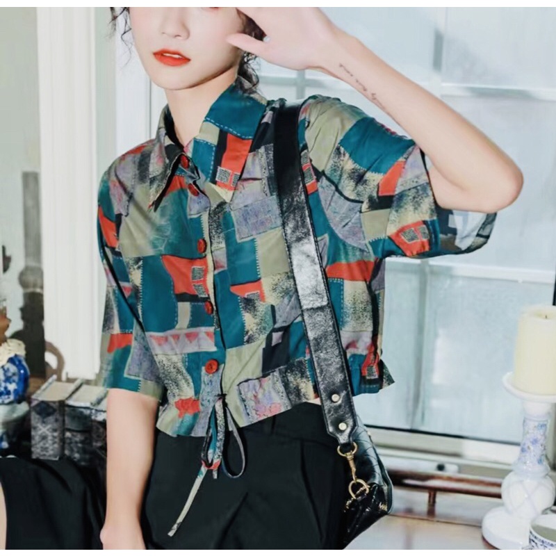 Áo Sơ Mi Croptop Tay Lửng Ulzzang  - Cập Nhật Xu Hướng Thời Trang Nữ Mới Nhất 2023