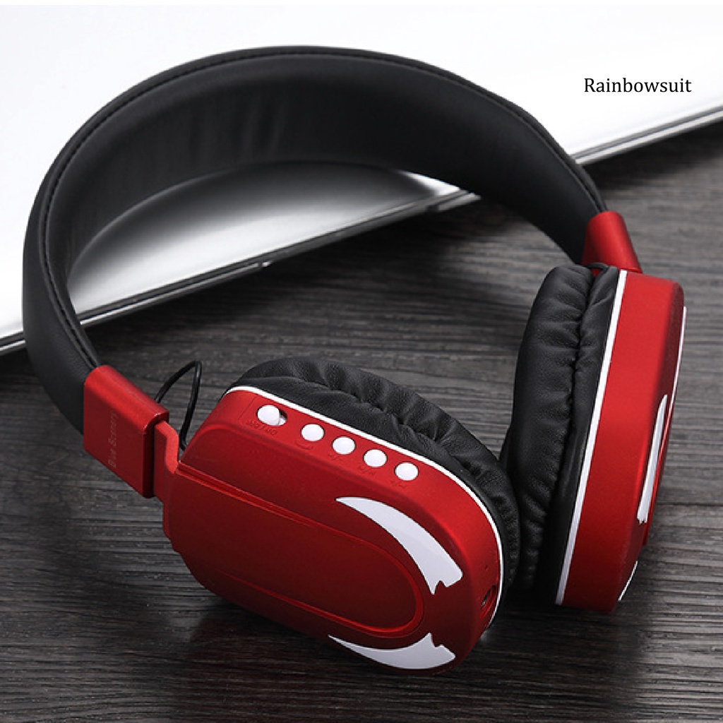 RB- BS77 Headphone Bluetooth 4.1 Luminous ABS Wireless Headphone for Phone