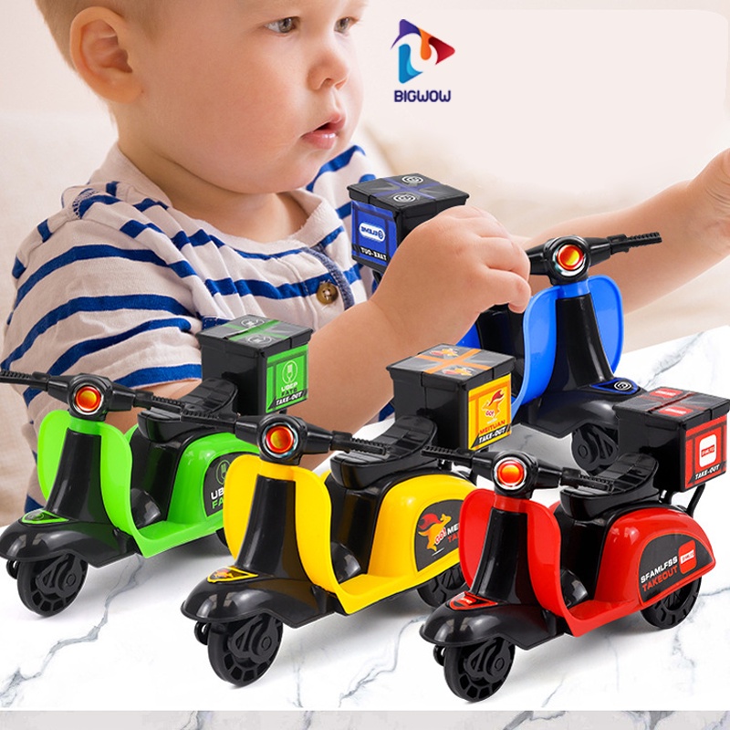 Ô tô đồ chơi, 4 xe máy đồ chơi siêu đẹp dành cho bé, Bigwow đồ chơi thông minh