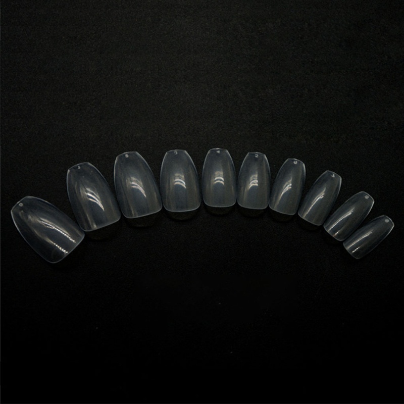 Bộ 500 Móng Tay Giả Trong Suốt Chất Liệu Acrylic