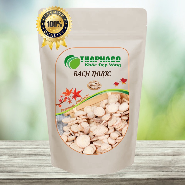 Bạch Thược Khô Sấy Nhiệt 100g Thaphaco