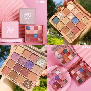 Phấn mắt novo 16 ô nội địa mới