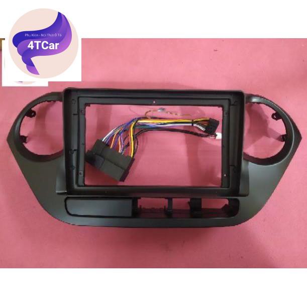 [Mã LIFEAUMAY giảm 10% tối đa 30k đơn 150k] Mặt dưỡng Huyndai i10 2014-2019 (9 inch)