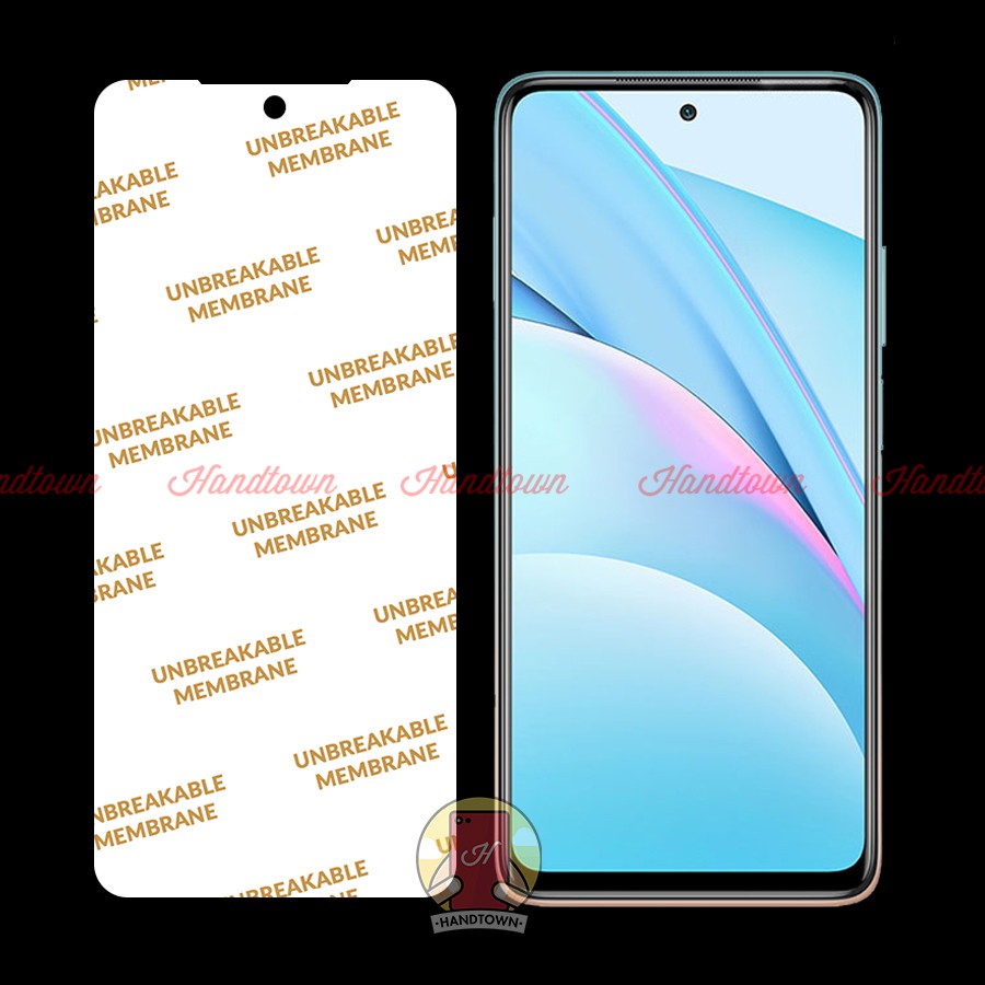 Miếng Dán Màn Hình PPF Xiaomi Redmi Note 9 5G Kính Cường Lực Dẻo Trong Suốt Chống Va Đập Chống Trầy Xước Bảo Vệ Màn Hình