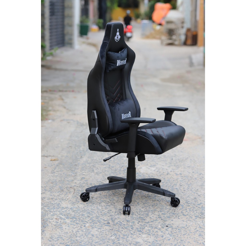 Ghế chơi game Warrior – Maiden Series – WGC306 Black/Velet Hàng Chính Hãng