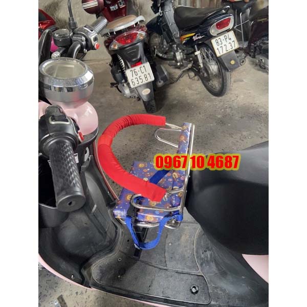 Ghế Đi Xe Đạp Điện, Ghế Đi Xe Máy Điện Có Tựa Gắn Yên