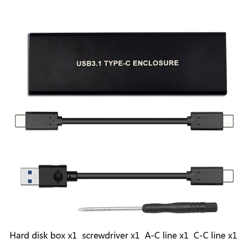 Hộp Chuyển Đổi Ổ Cứng Usb 3.1 Type-C Sang Ngff M.2 Key-M Ốp | BigBuy360 - bigbuy360.vn