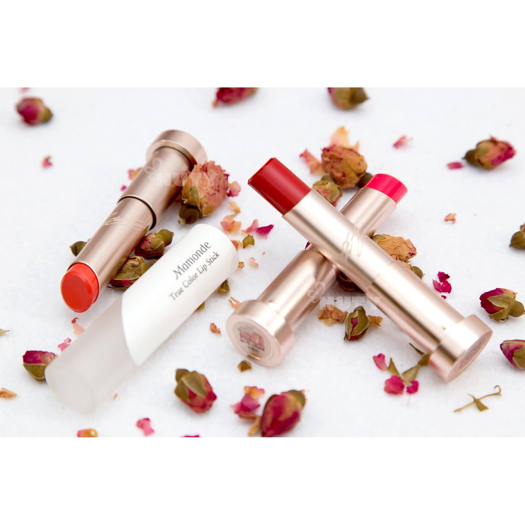 Son lì Mamonde True Color Lip Stick No.16 (Đỏ tươi)