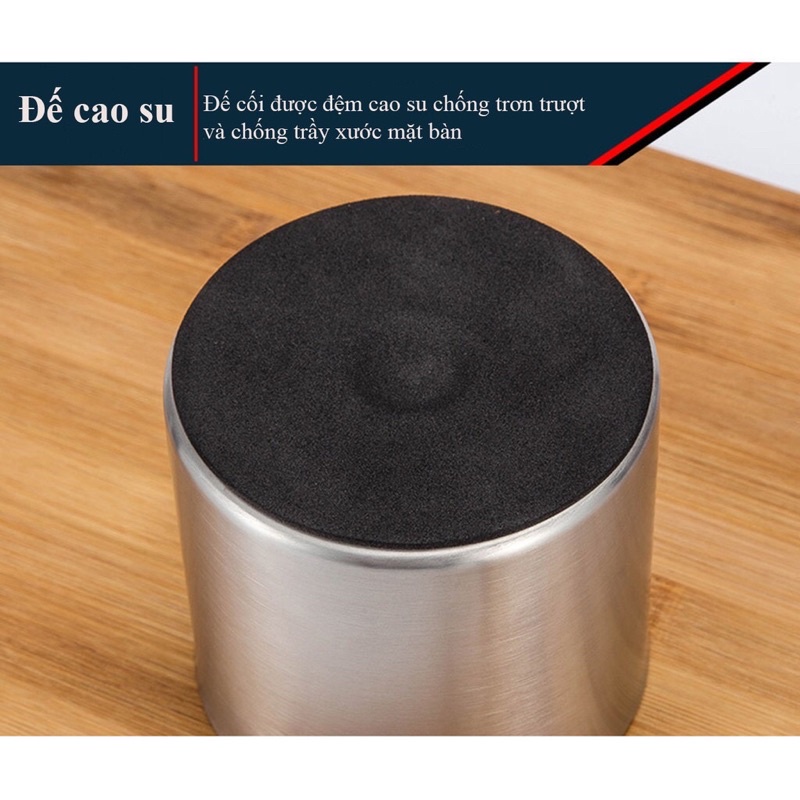 bộ chày cối inox 304