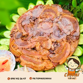 Bánh Tóp Mỡ Truyền Thống CHỊ HAI Nguyên Bánh Lớn Dẻo 500GR TM02