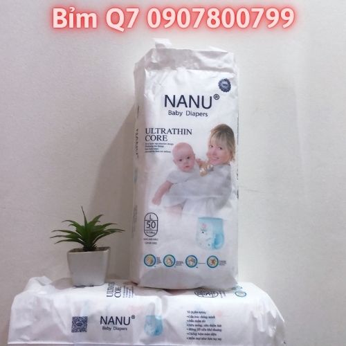 TÃ BỈM QUẦN NANU SIZE 100 miếng M/L/XL/ XXL/XXXL