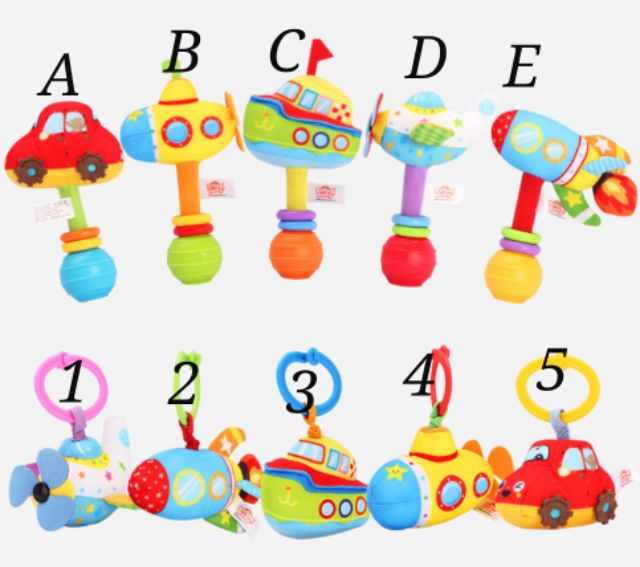 Lục Lạc Treo Nôi Cho Bé Xúc Xắc Bông Ngộ Nghĩnh Vải Cao Cấp Jollybaby TN02