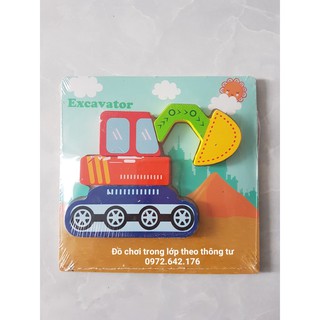 Tranh Ghép Gỗ 3D Nổi Cho bé