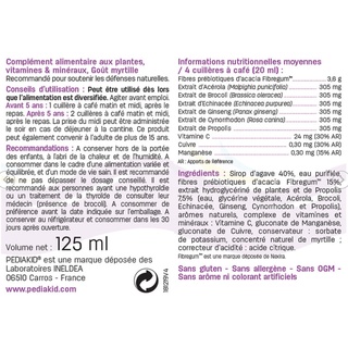 Pediakid Immuno Fort tăng đề kháng