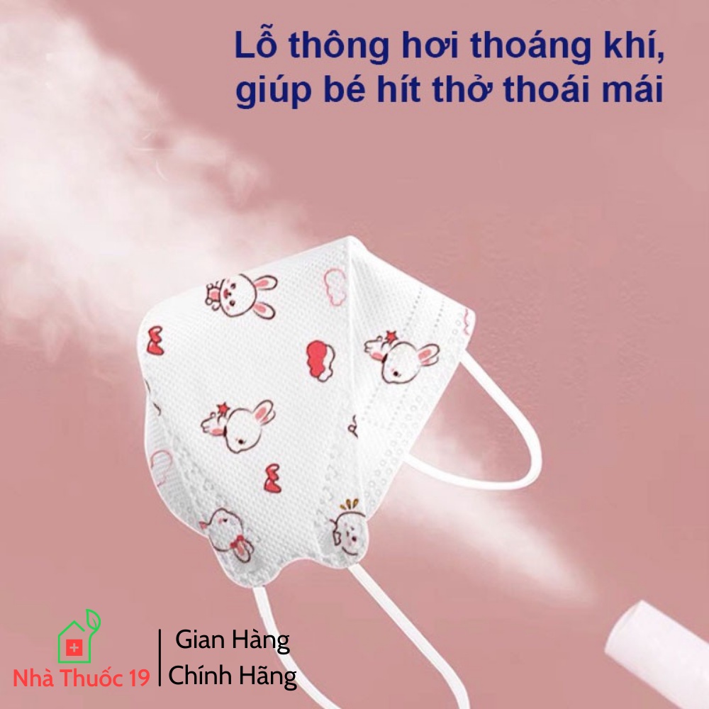 Khẩu Trang 4D KF94 Thương Hiệu AMI Mask, Khẩu Trang Cho Bé Baby AMi Mask - Tiêu Chuẩn Hàn Quốc (50 chiếc)