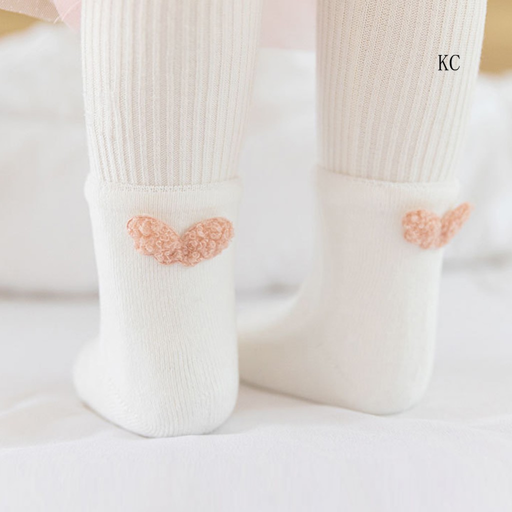 Set 3 Đôi Tất Cotton Dày Giữ Ấm Mùa Đông Cho Bé