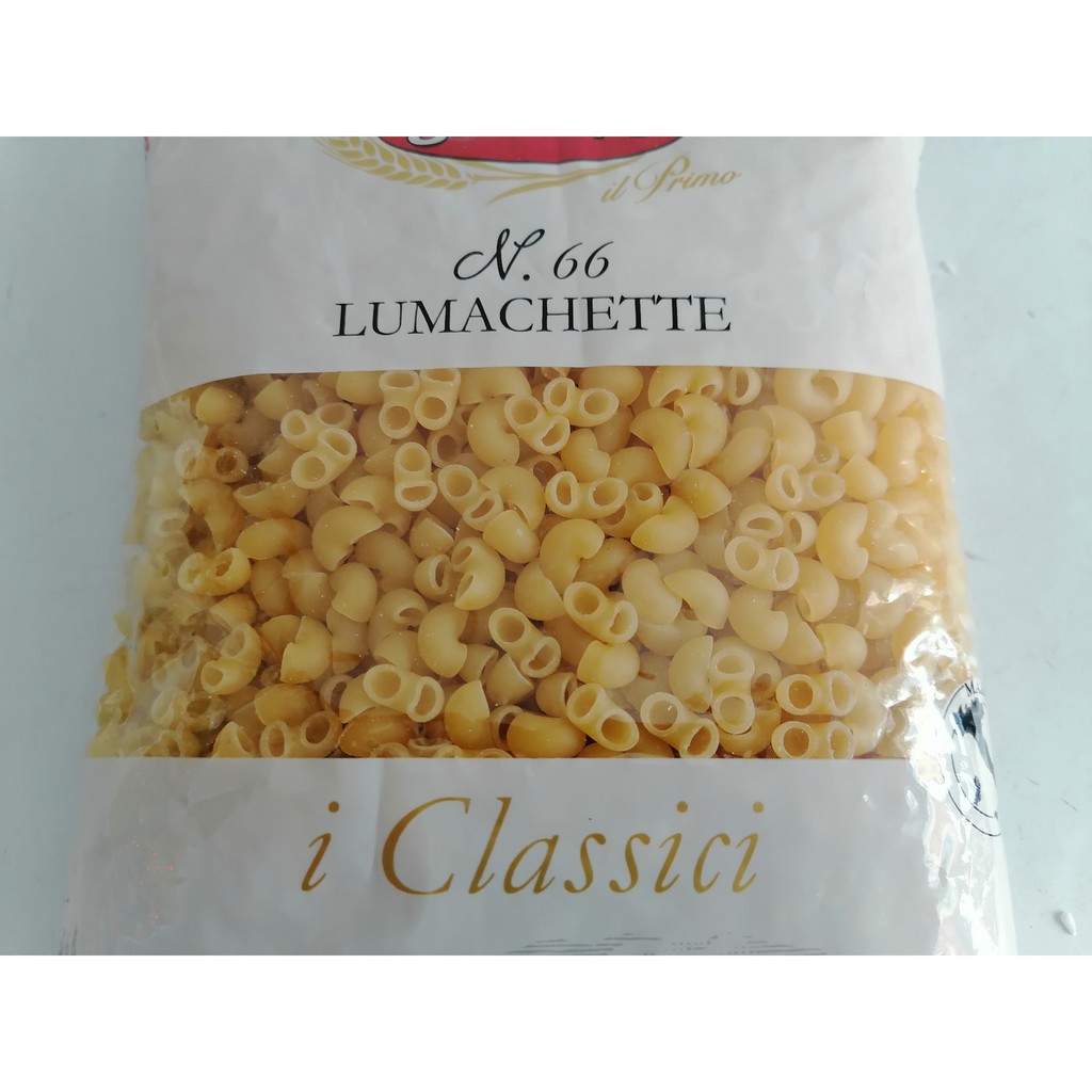 [500g – LUMACHETTE] NUI ỐNG [Italia] GRANORO Durum Wheat Semolina Pasta (bph-hk)