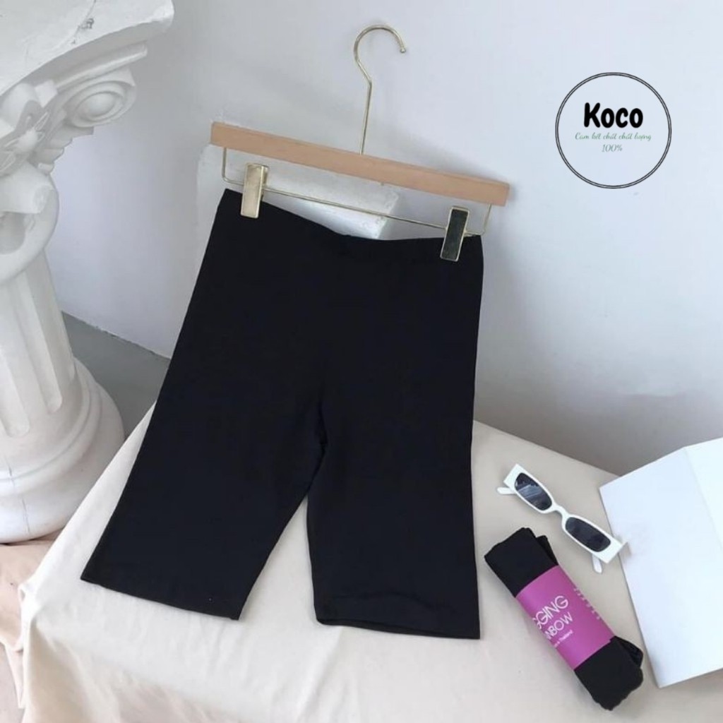 Quần Legging đùi thái, chất cotton dày dặn, size 40-58Kg mặc đẹp, Hàng Bán Shop | BigBuy360 - bigbuy360.vn