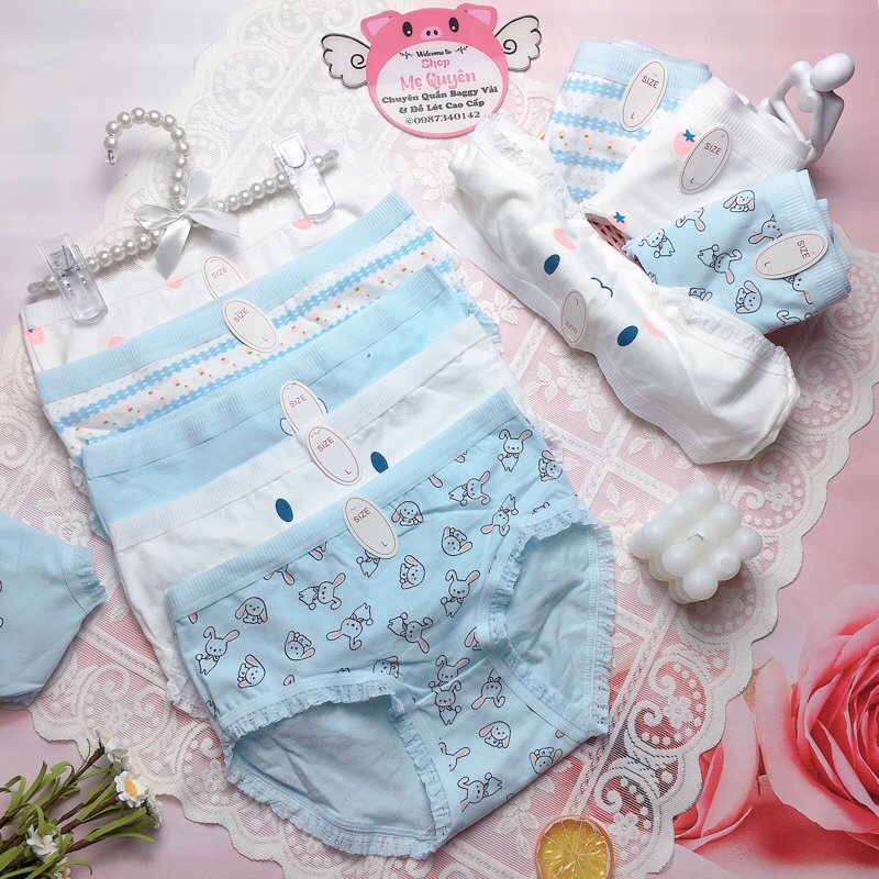 Quần lót Cotton cho bé gái mới lớn, kiểu dáng màu sắc nhẹ nhàng cho bé tự tin độ tuổi dậy thì