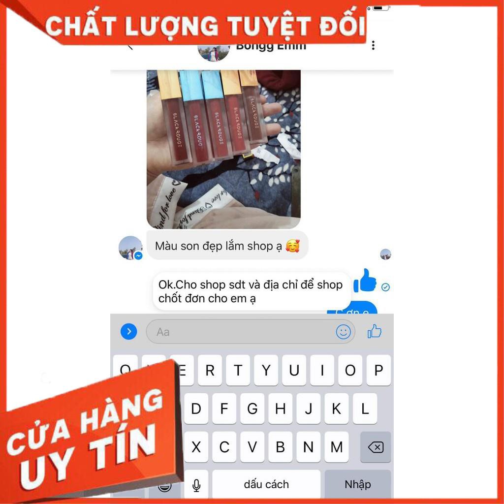 Son Black Rouge Bản Handmade⚡️𝑪𝒉𝒖𝒂̂̉𝒏 𝑪𝒉𝒊́𝒏𝒉 𝑯𝒂̃𝒏𝒈 ⚡️ Son Kem Siêu Lì Kháng nước | BigBuy360 - bigbuy360.vn