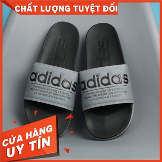 Dép adidas nmd đen quai xám