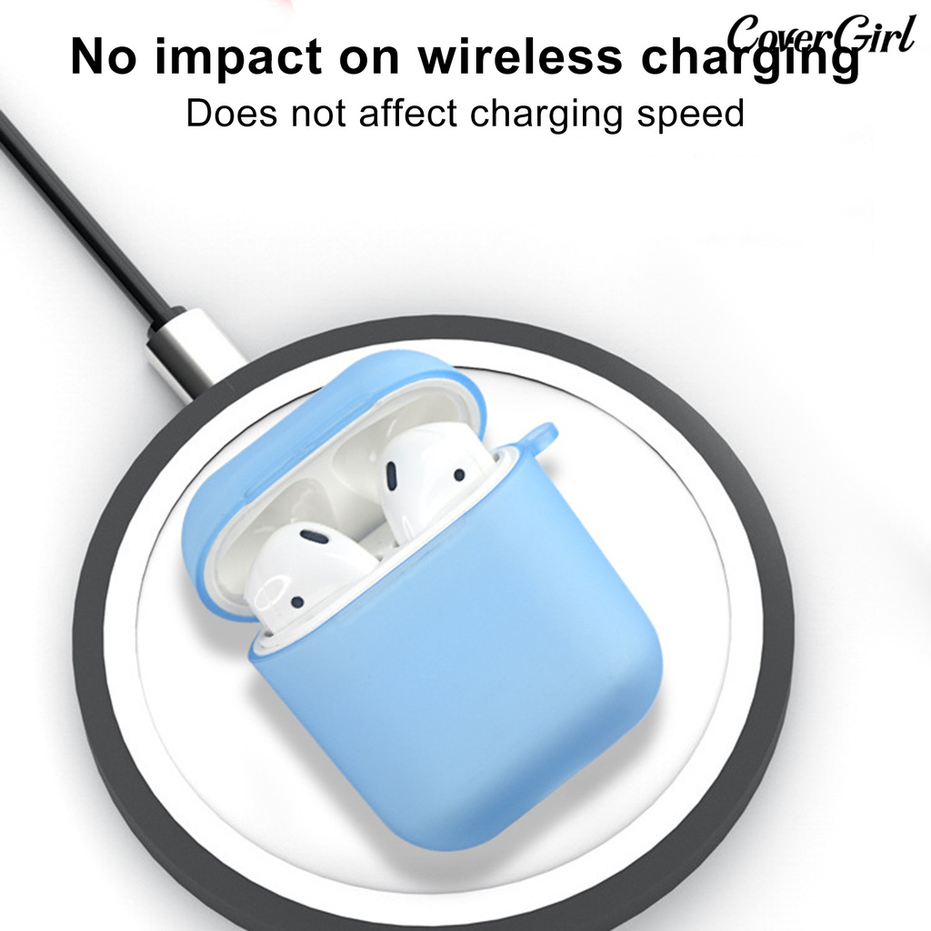 Vỏ Bảo Vệ Hộp Sạc Tai Nghe Airpods 1 / 2 Bằng Tpu Chống Bụi / Trầy Xước | BigBuy360 - bigbuy360.vn