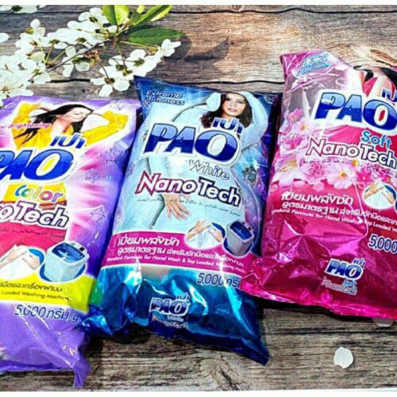 Bột giặt pao 5kg thái lan