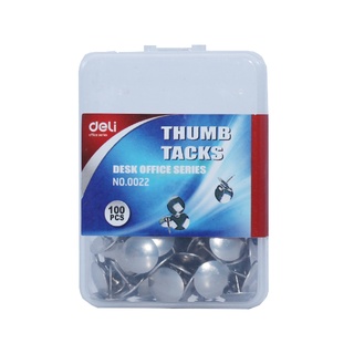 ĐINH GHIM MŨ INOX DELI E0022