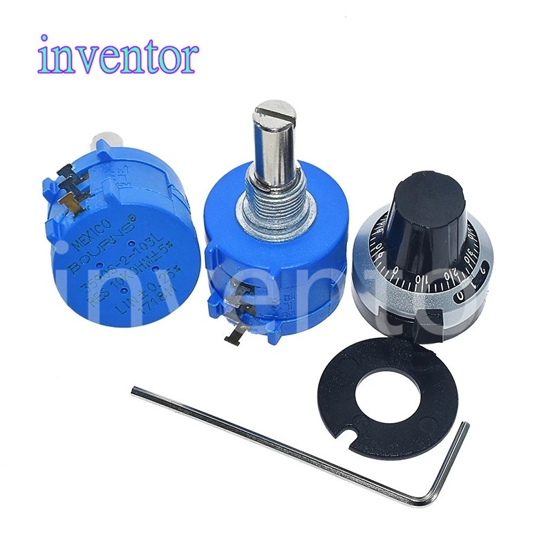 Chiết Áp 3590s 500 1k 2k 5k 10k 20k 50k 100k Ohm 3590 102 202 502 103