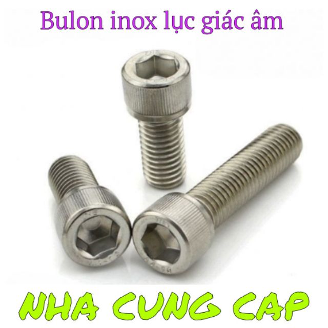 BU LÔNG INOX LỤC GIÁC CHÌM 10mm(10ly)