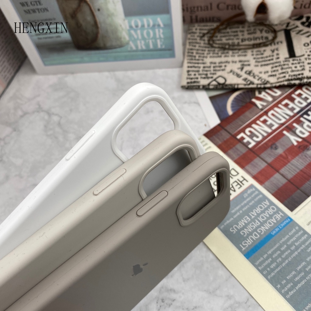 Ốp điện thoại silicon màu trơn cho iPhone7 8 7p 8p x xs xr xsmax 11 11promax 12 12promax 13 13PRO MAX | BigBuy360 - bigbuy360.vn