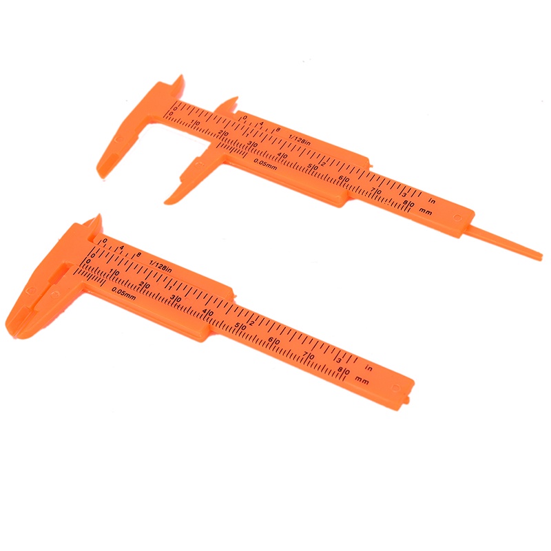1 Thước Đo Bằng Nhựa Mini 80mm