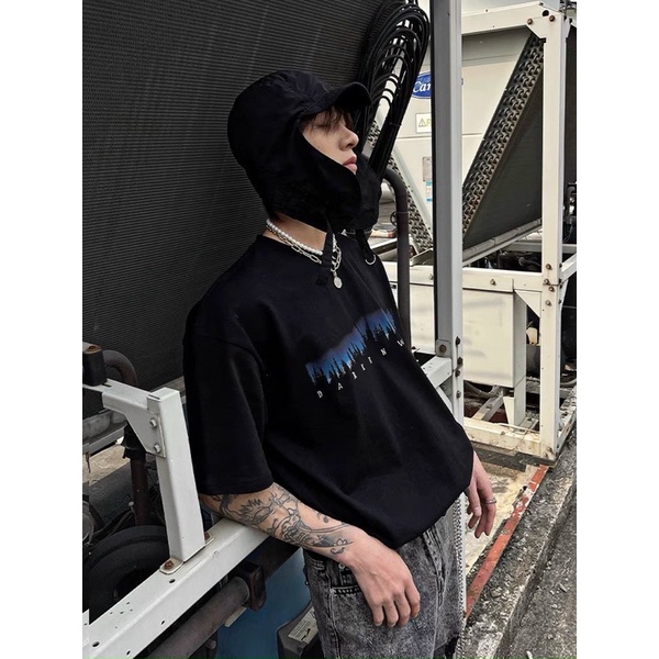 ÁO THUN TAY LỠ COTTON DARKENWOOD UNISEX NAM NỮ (kèm ảnh thật)