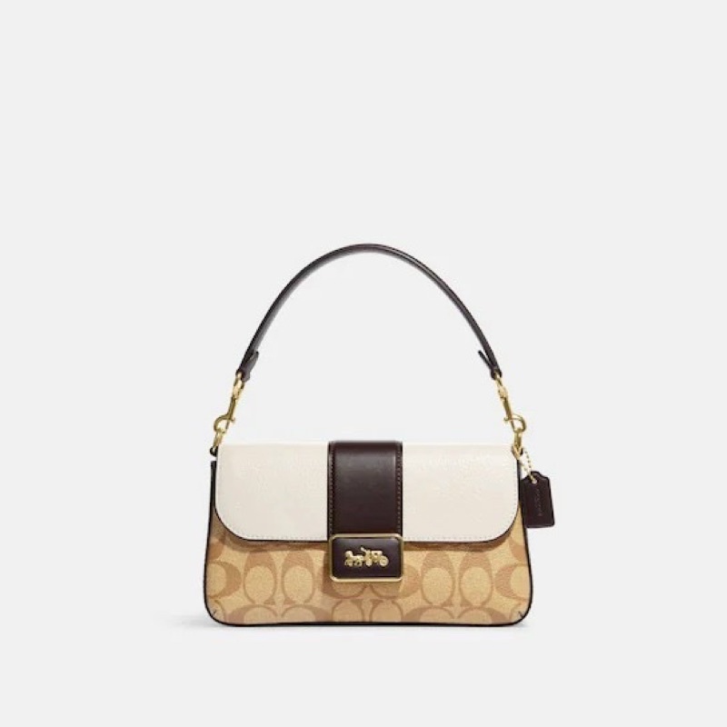 Túi coach nữ Mini Grace Crossbody In Signature Canvas