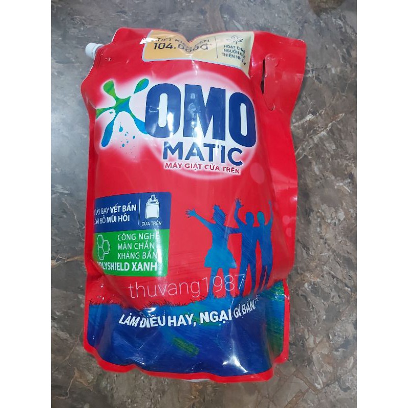 Nước giặt Omo matic cửa trên 4kg