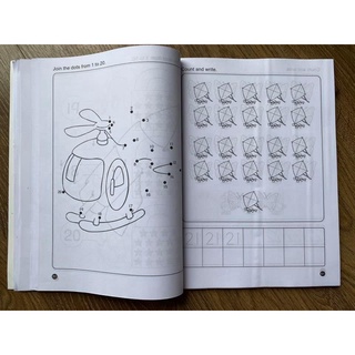 [HN]Combo 3c - Preschool Maths Workbook
