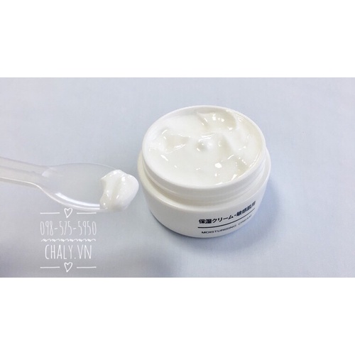 Kem dưỡng ẩm da mặt Muji Moisturising Cream chuyên cho da nhạy cảm và bà bầu 50g Nhật