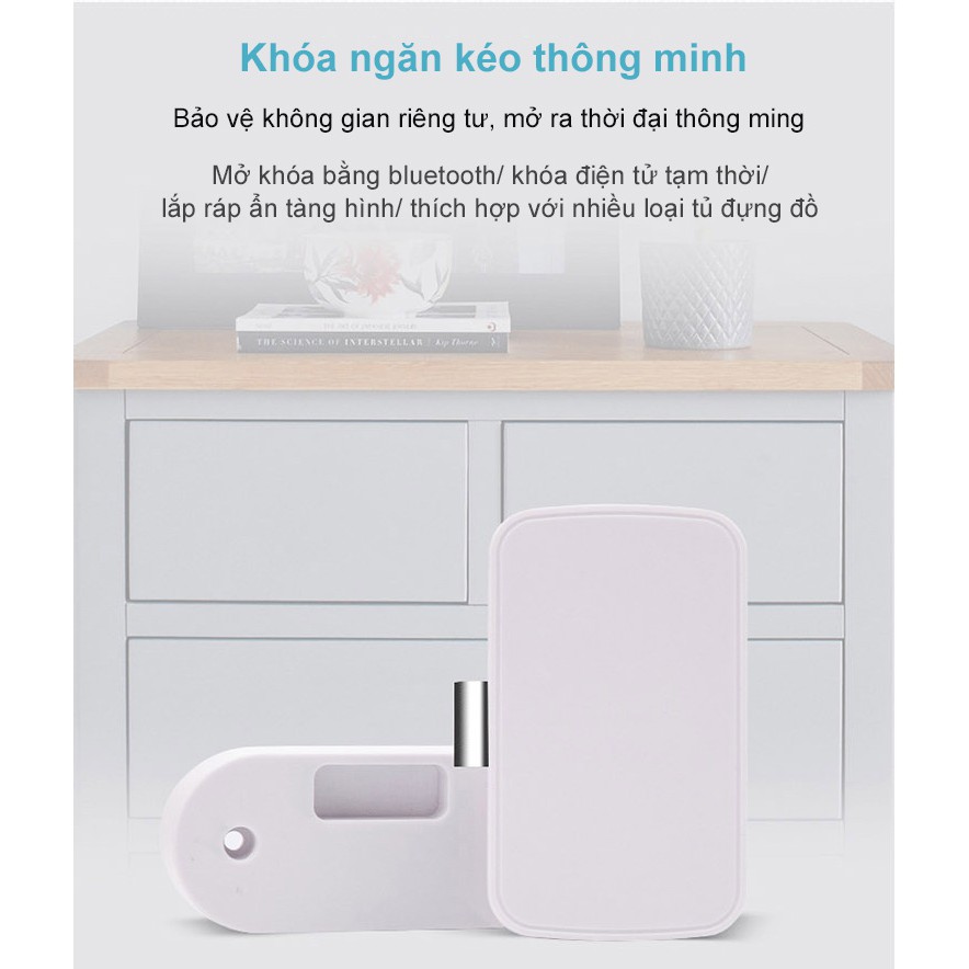 Khoá tủ thông minh sử dụng APP kết nối Bluetooth