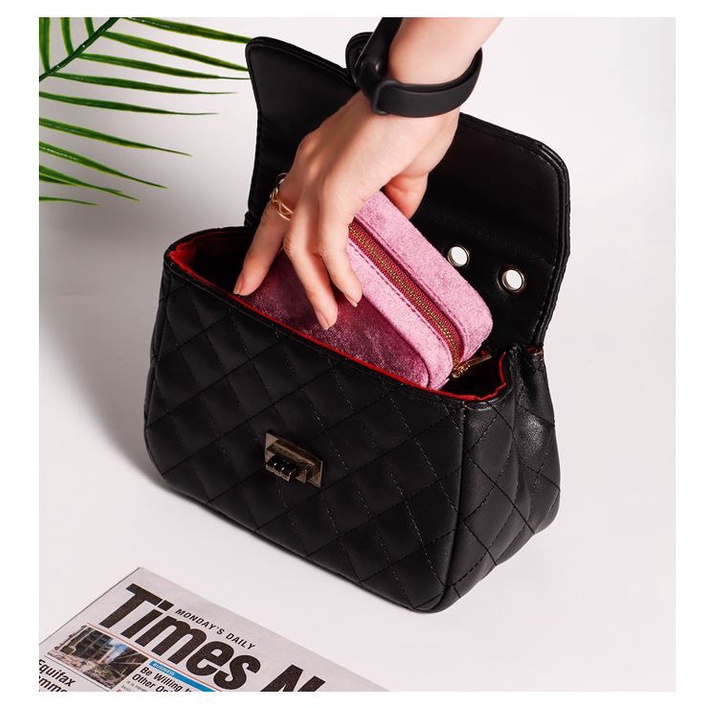 ✨HỘP ĐỰNG TRANG SỨC NHUNG CAO CẤP - In Tên theo yêu cầu